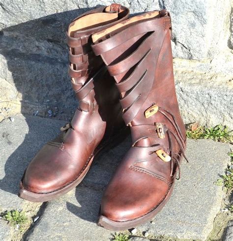 viking goatskin shoes replica|viking boots for sale.